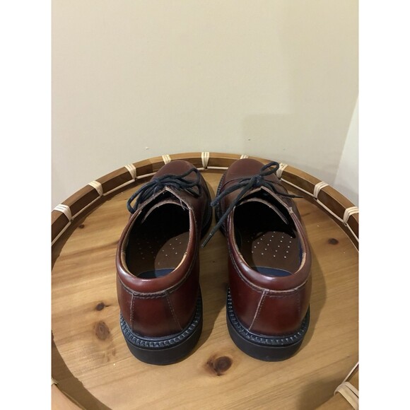 DOCKERS Mens Shoes  Size 8M Brown Leather Dress Oxfords Lace Up  090-2219 - Picture 3 of 5